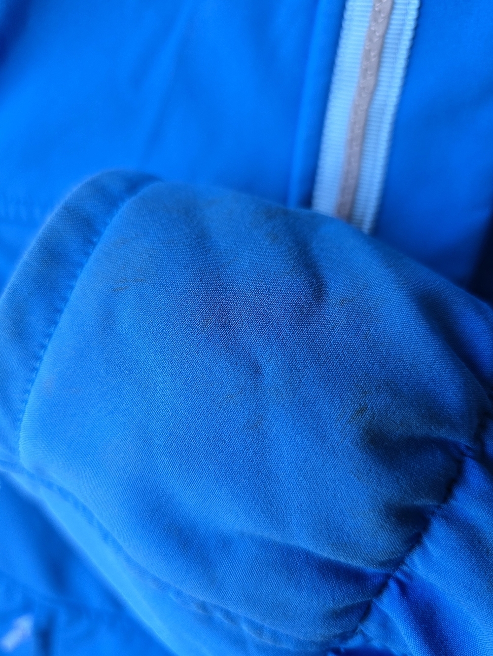 Ivivva Blue Zip Up Hooded Softshell Jacket Spring Youth Size 10 - Picture 5 of 11